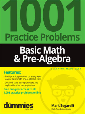 cover image of Basic Math & Pre-Algebra